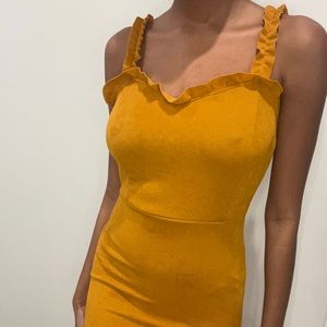 Yellow summer Dress